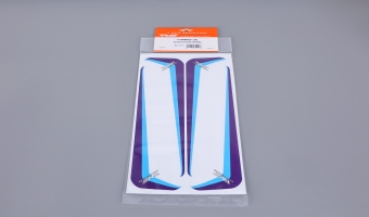 RVE VERTICAL FIN STICKER  (BLUE PURPLE)  MK70058